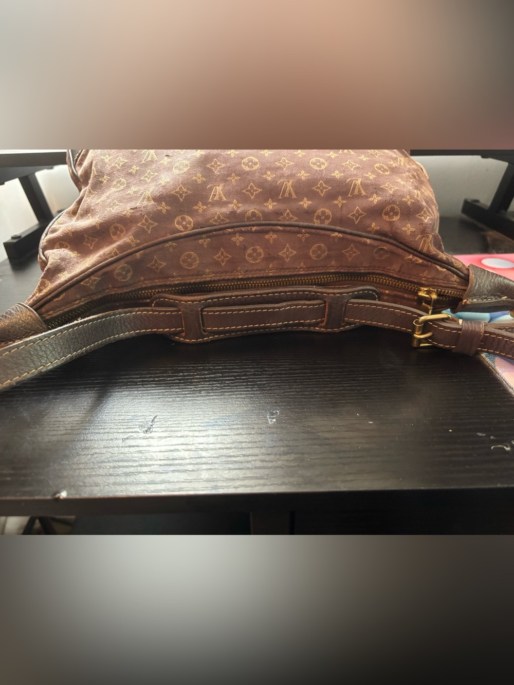 Authentic Louis Vuitton Monogram Mini Lin Boulogne 30 - Picture 14 of 15